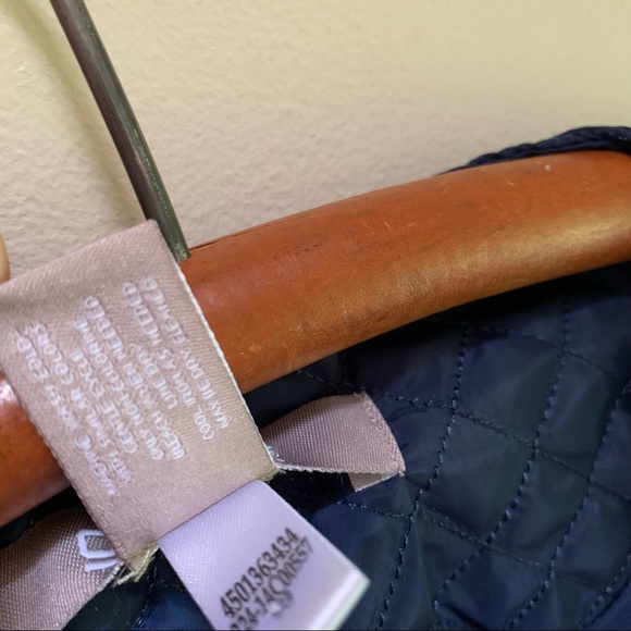 Chico’s Navy Quilted Jacket - Picture 7 of 7